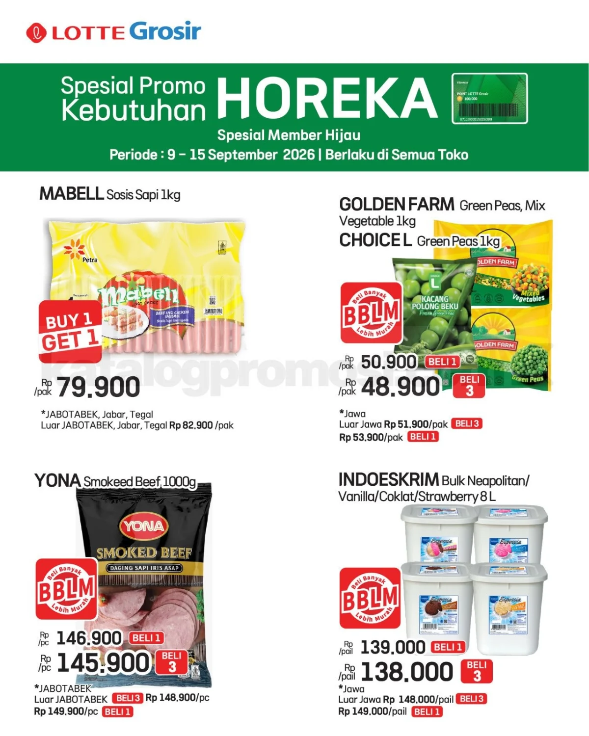 Promo Lotte Grosir Heboh: Diskon Spesial 8-15 September 2026