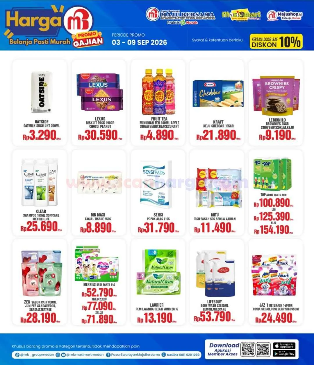 Promo Maximart: Banjir Diskon 3-9 September 2026!