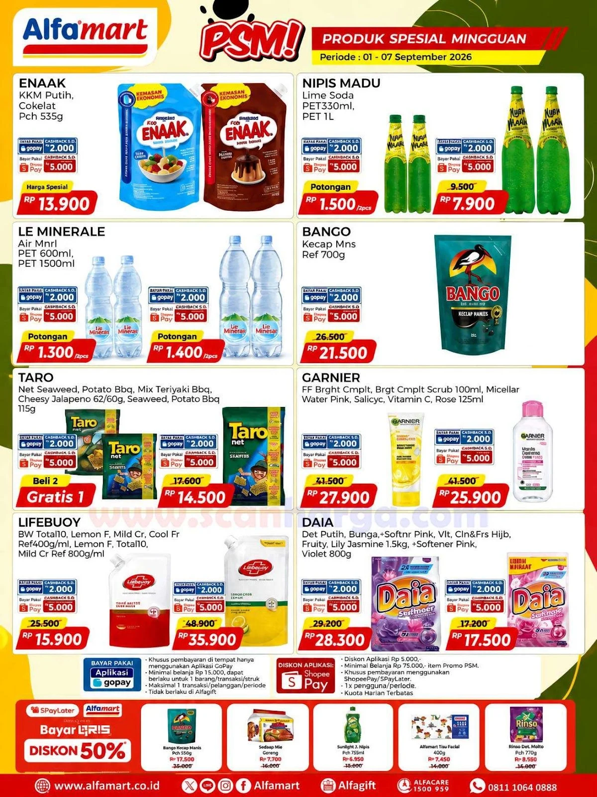 Promo PSM Alfamart 1-7 September: Hemat Awal Pekan!
