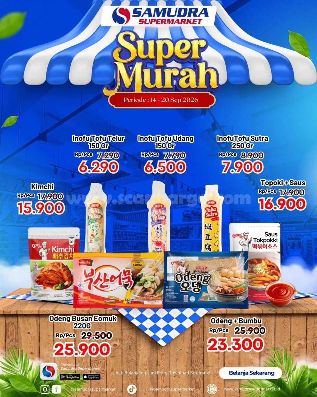 Promo Samudra Supermarket: Belanja Hemat 14-20 Sept 2026