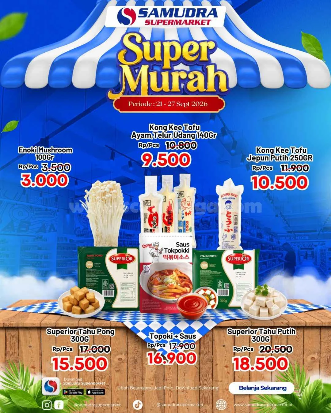 Promo Samudra Supermarket: Belanja Hemat 21-27 September 2026
