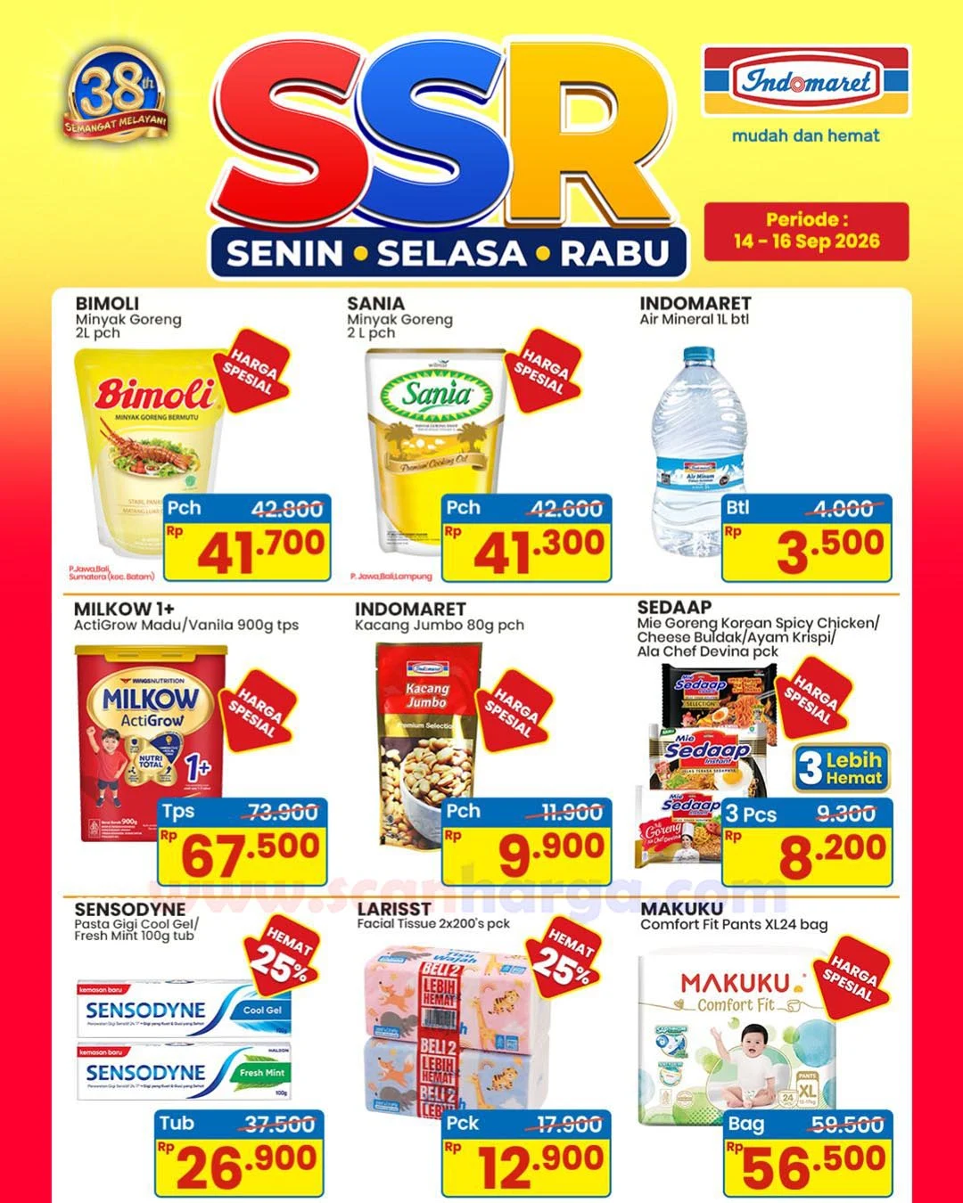 Promo Spesial Indomaret: Hemat Awal Pekan 14-16 September 2026