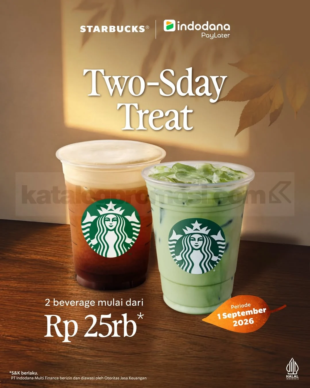 Promo Starbucks: Selasa Manis 1 Sept 2026, Minuman Mulai Rp25rb!