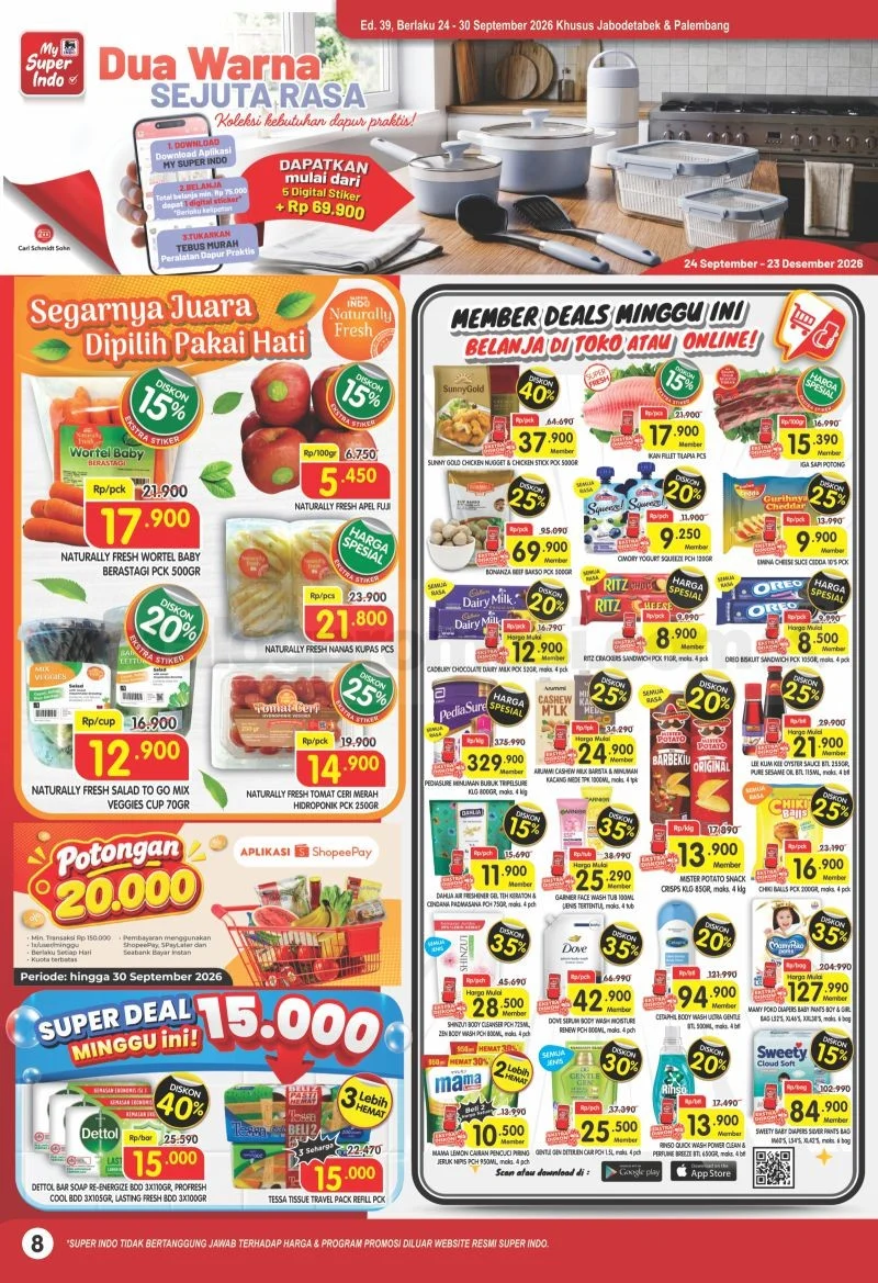Promo Superindo: Belanja Hemat 24-30 Sept 2026!