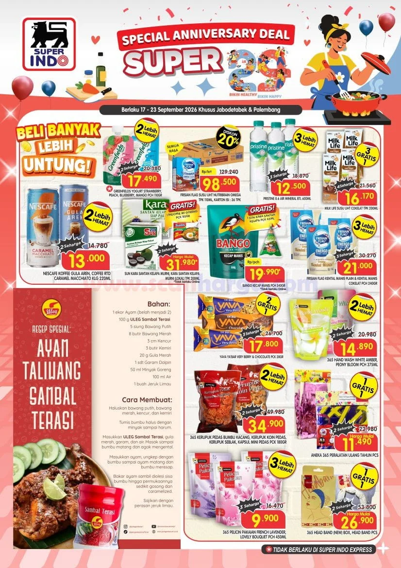 Promo Superindo: Katalog Hemat 17-23 September 2026
