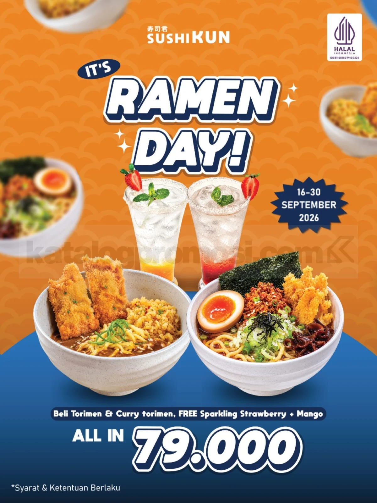 SushiKUN Tawarkan Paket Ramen & Sparkling Hemat Rp79.000