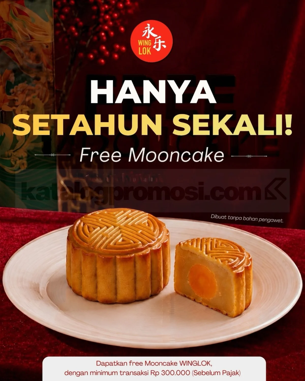 WINGLOK Bagi-Bagi Mooncake Gratis Hingga 2026!