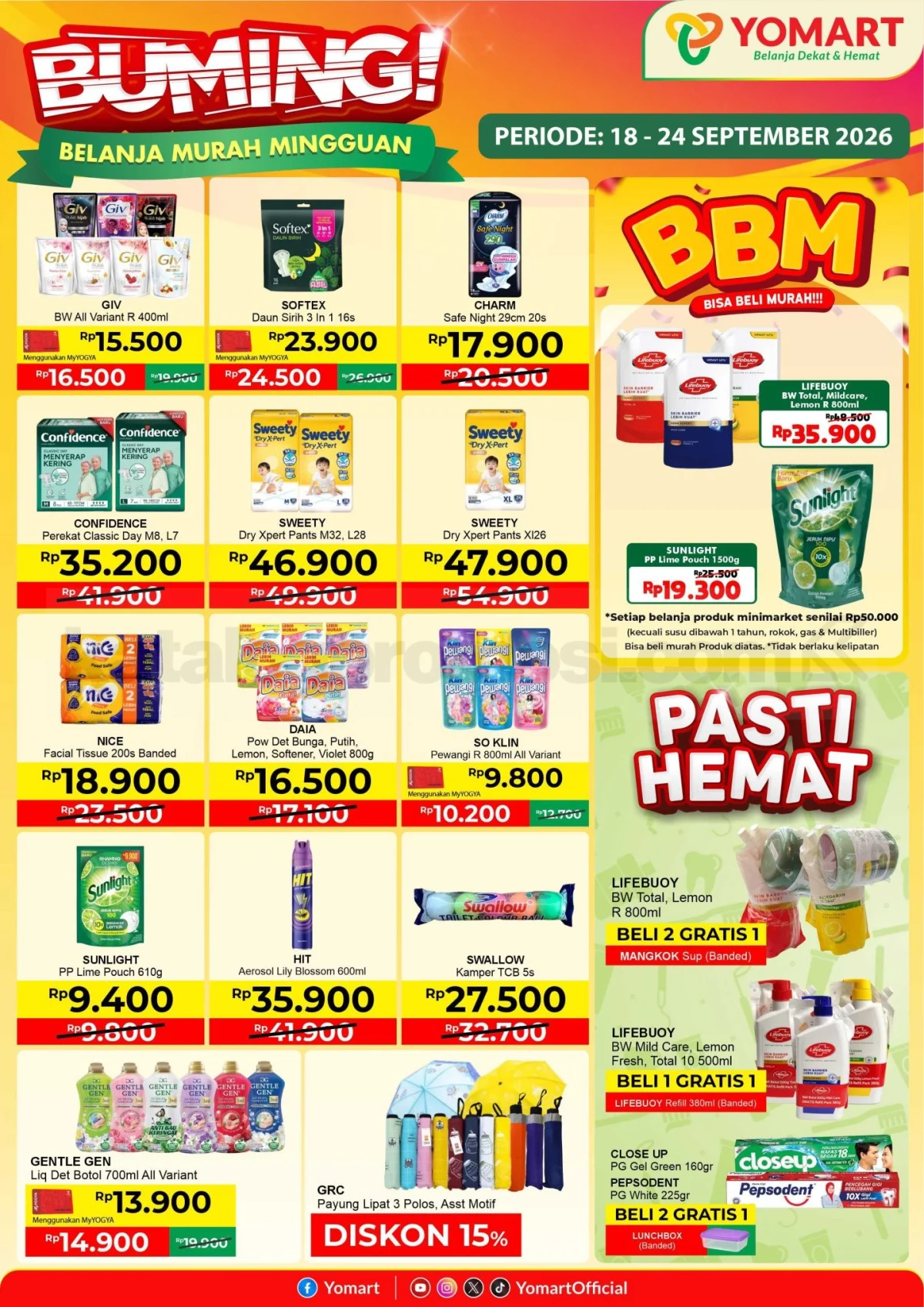 Yomart BUMING: Promo JSM Hemat 18-24 September 2026