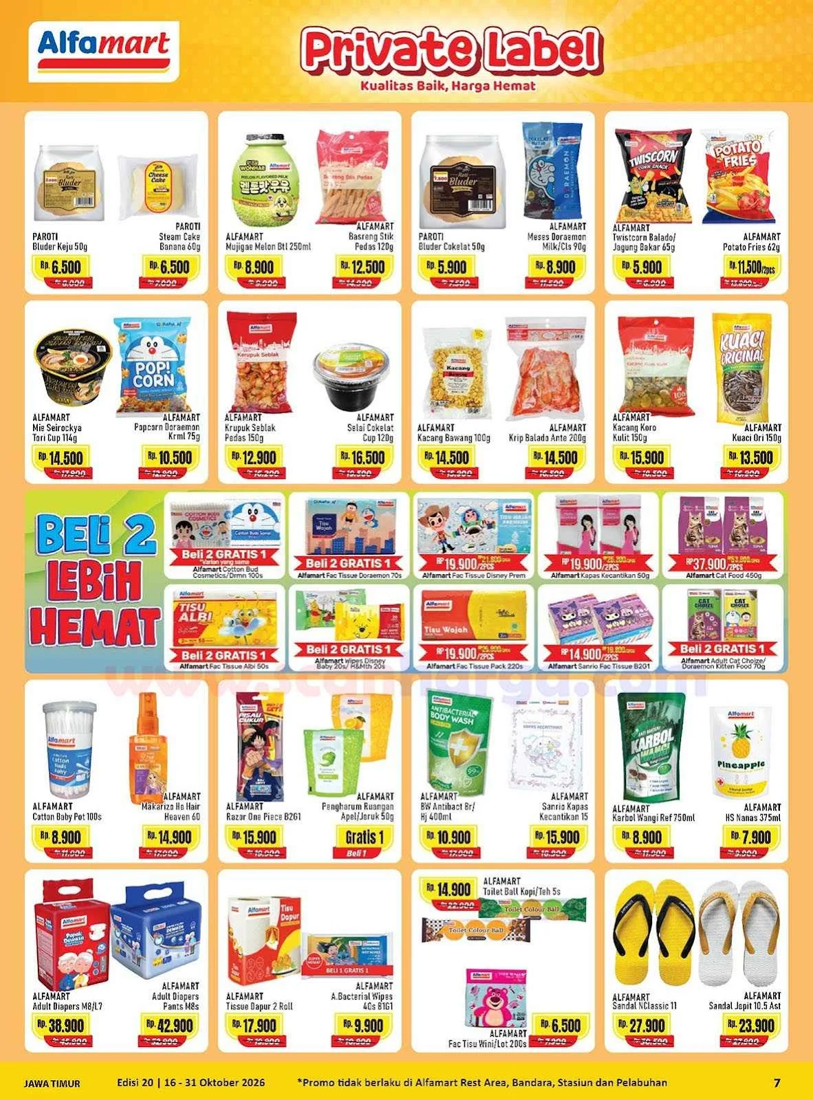 Alfamart: Promo Spesial 16-31 Oktober 2026, Belanja Hemat!