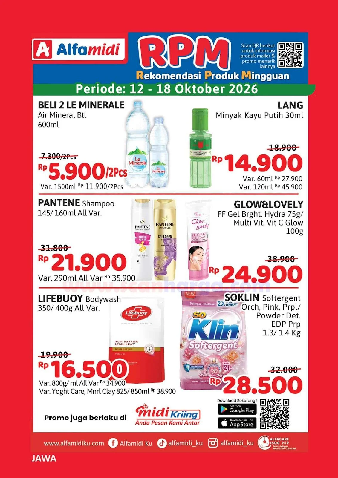 Alfamidi Gelar Promo RPM 12-18 Oktober 2026: Banjir Diskon Mingguan