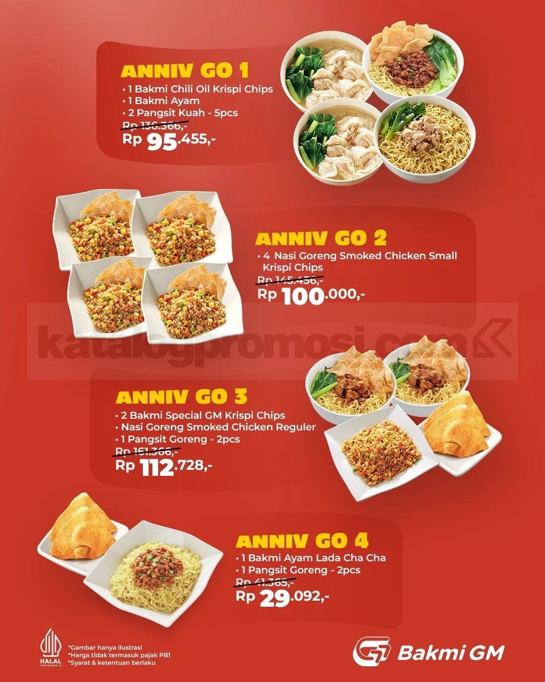 Bakmi GM Flash Sale: Paket Spesial Mulai Rp29 Ribu di GoFood!
