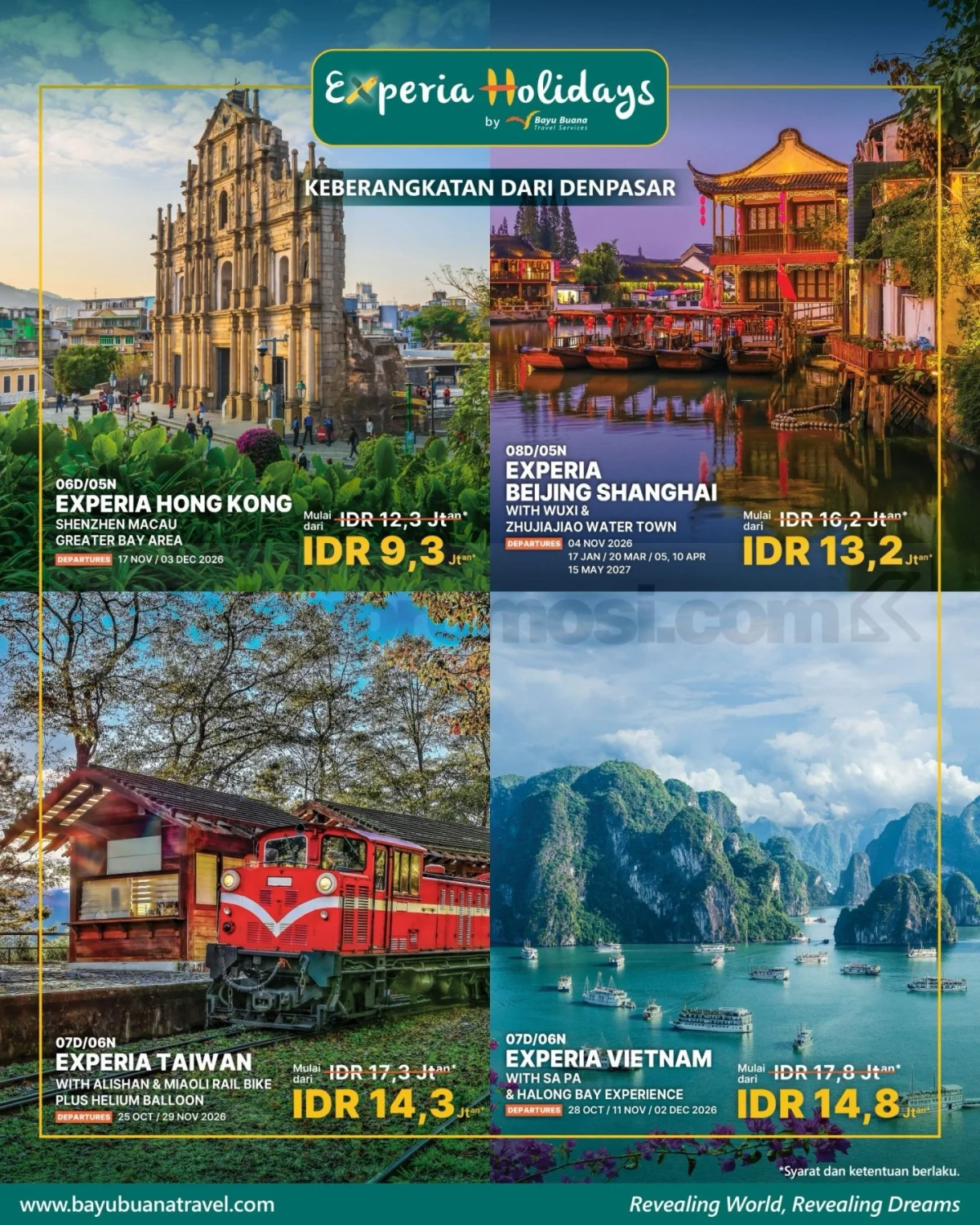 Bayu Buana Bali: Promo Liburan Oktober 2026 di Living World