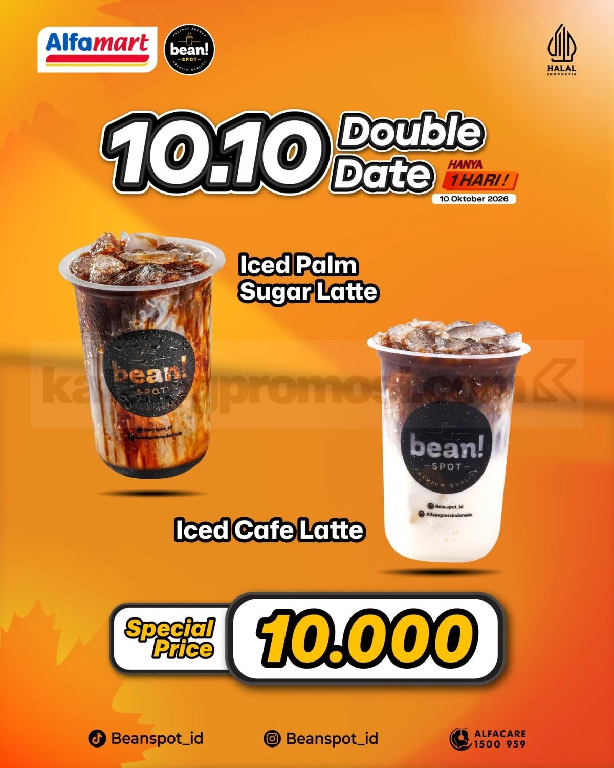 BeanSpot 10.10: Kopi Spesial Rp10.000 Hanya Sehari!