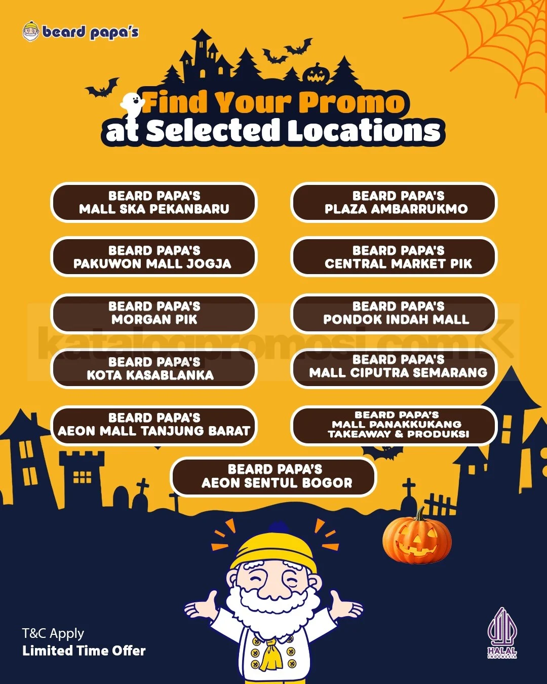 Beard Papa: Beli 3 Puff Gratis 1, Nikmati Manisnya Oktober!