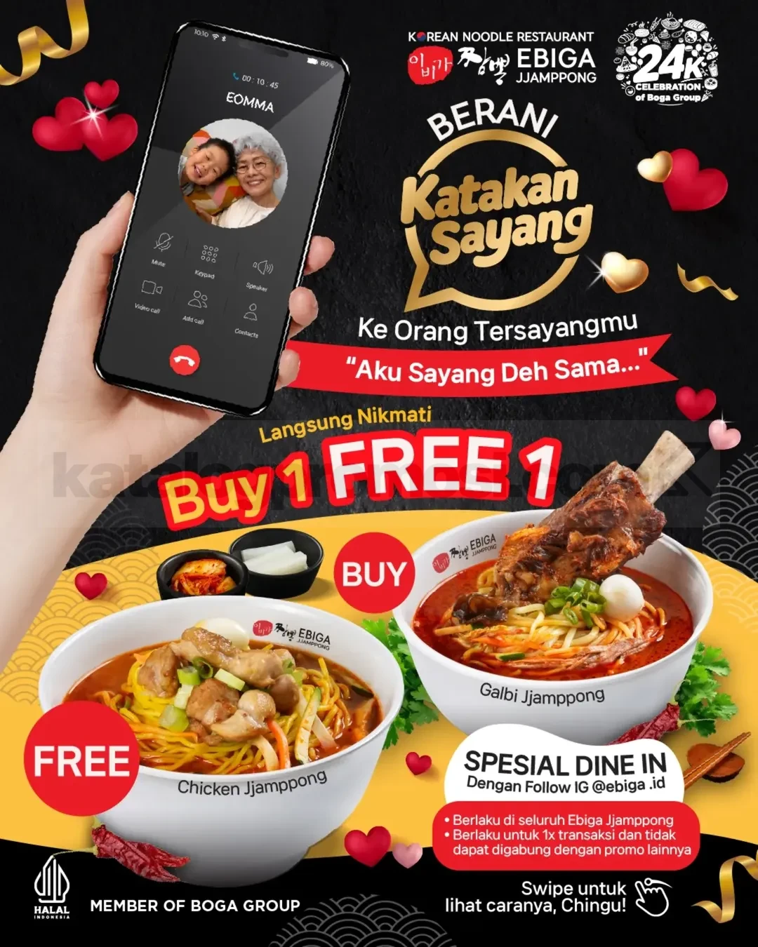 Ebiga Jjamppong: Beli 1 Gratis 1, Ungkapkan Sayang!
