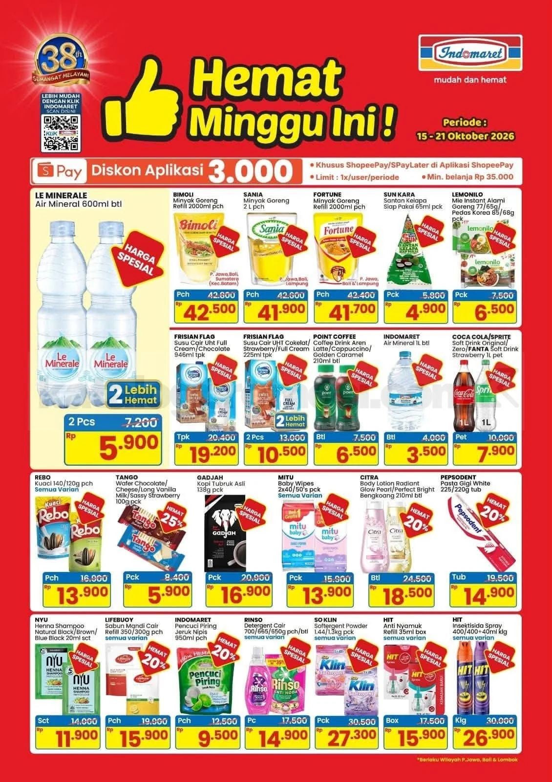 Indomaret Hemat Bangeet! 15-21 Okt 2026