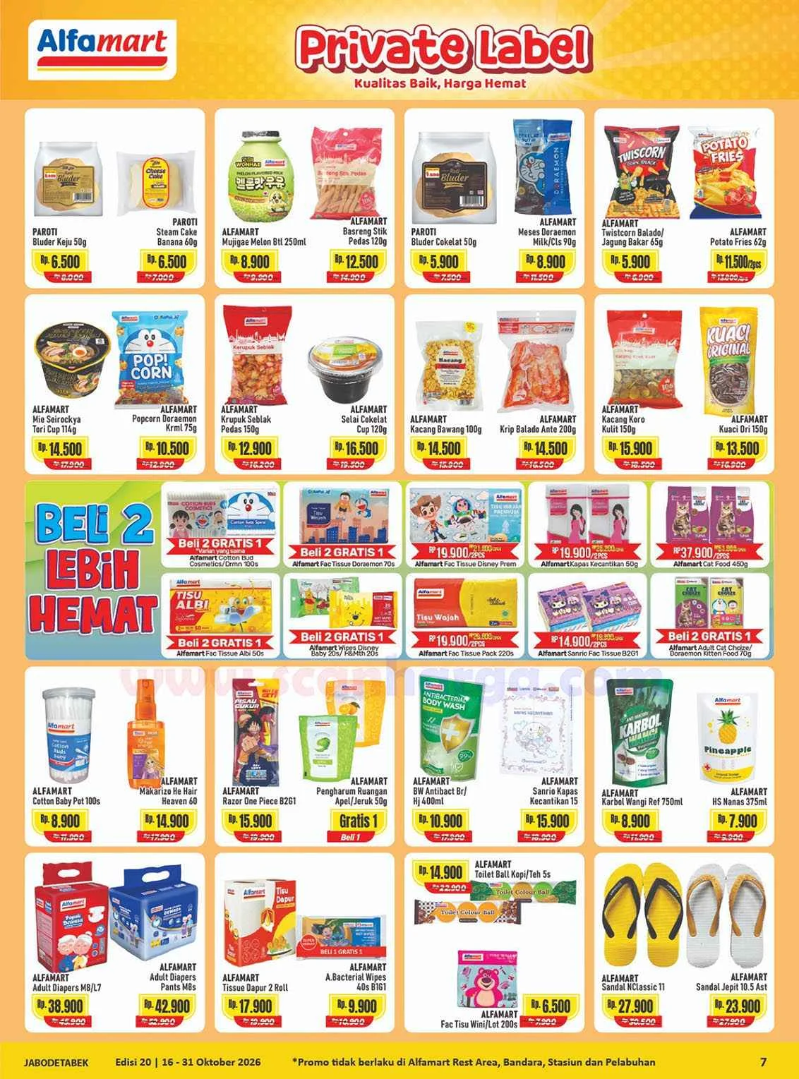 Katalog Alfamart: Promo Spesial 16-31 Oktober 2026