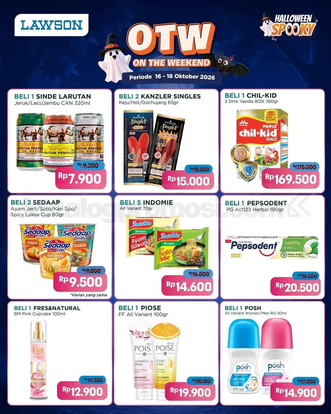 Lawson OTW: Promo Akhir Pekan Mulai Rp7.900!