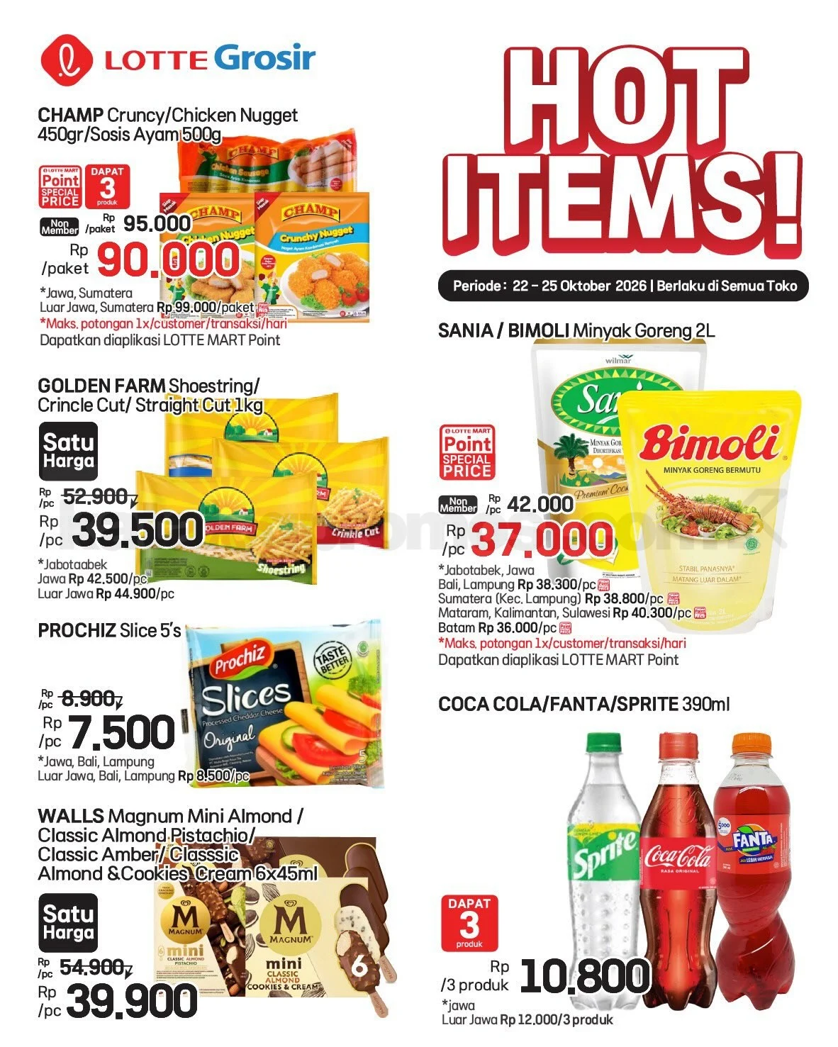 LOTTE Grosir: Promo Akhir Pekan 22-25 Oktober 2026!