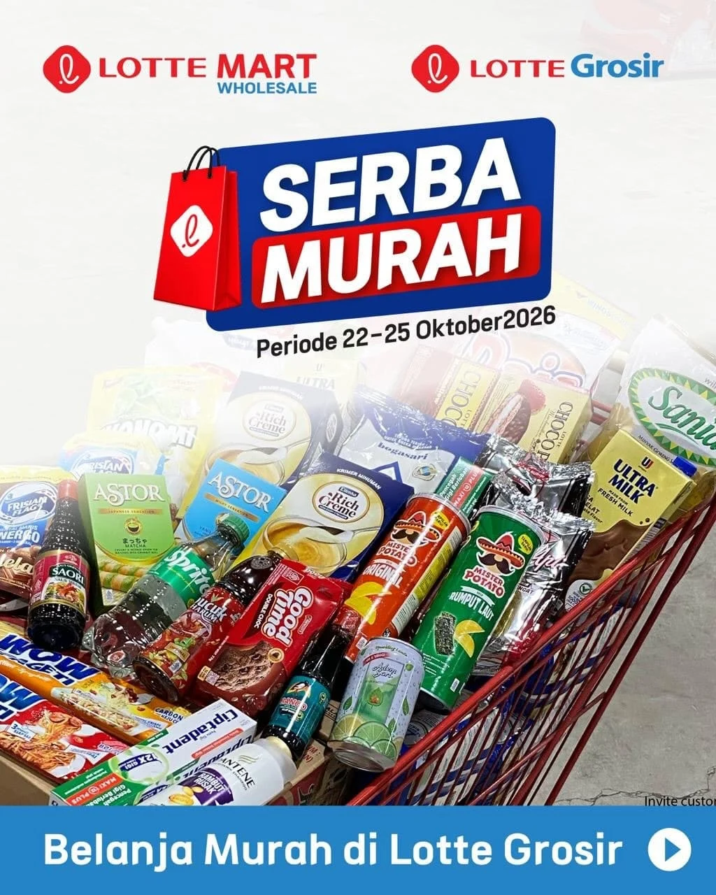 LOTTE Grosir: Promo Akhir Pekan Hemat 22-25 Oktober 2026