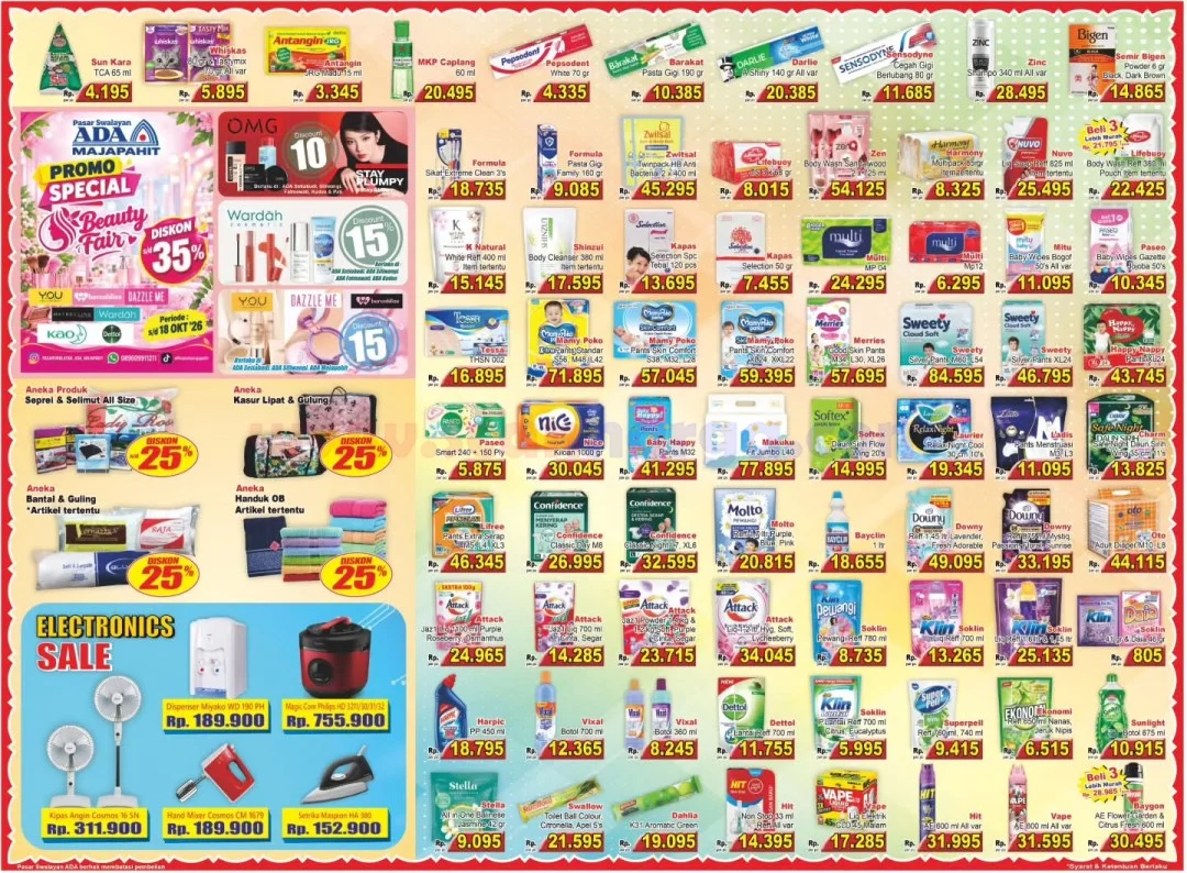 Promo ADA Swalayan: Diskon Akhir Pekan 17-18 Oktober 2026