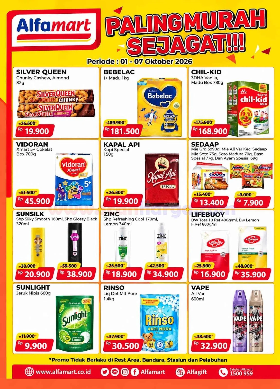 Promo Alfamart: Banjir Diskon Heboh 1-7 Oktober 2026