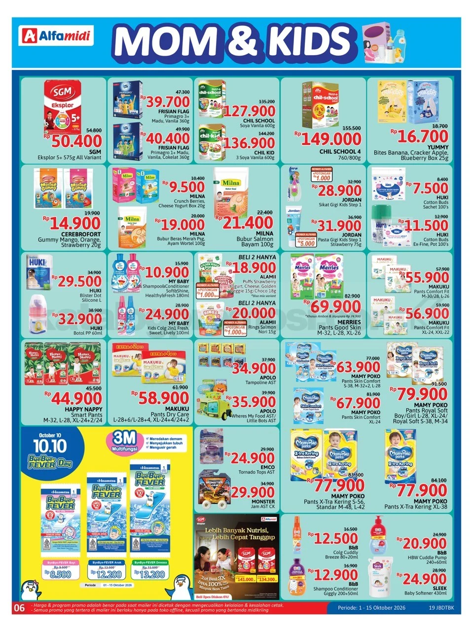 Promo Alfamidi 1-15 Oktober 2026: Diskon Hingga 50% & Beli 1 Gratis 1