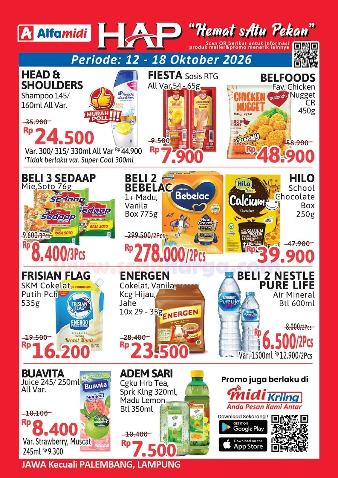 Promo Alfamidi: Hemat Awal Pekan 12-18 Oktober 2026