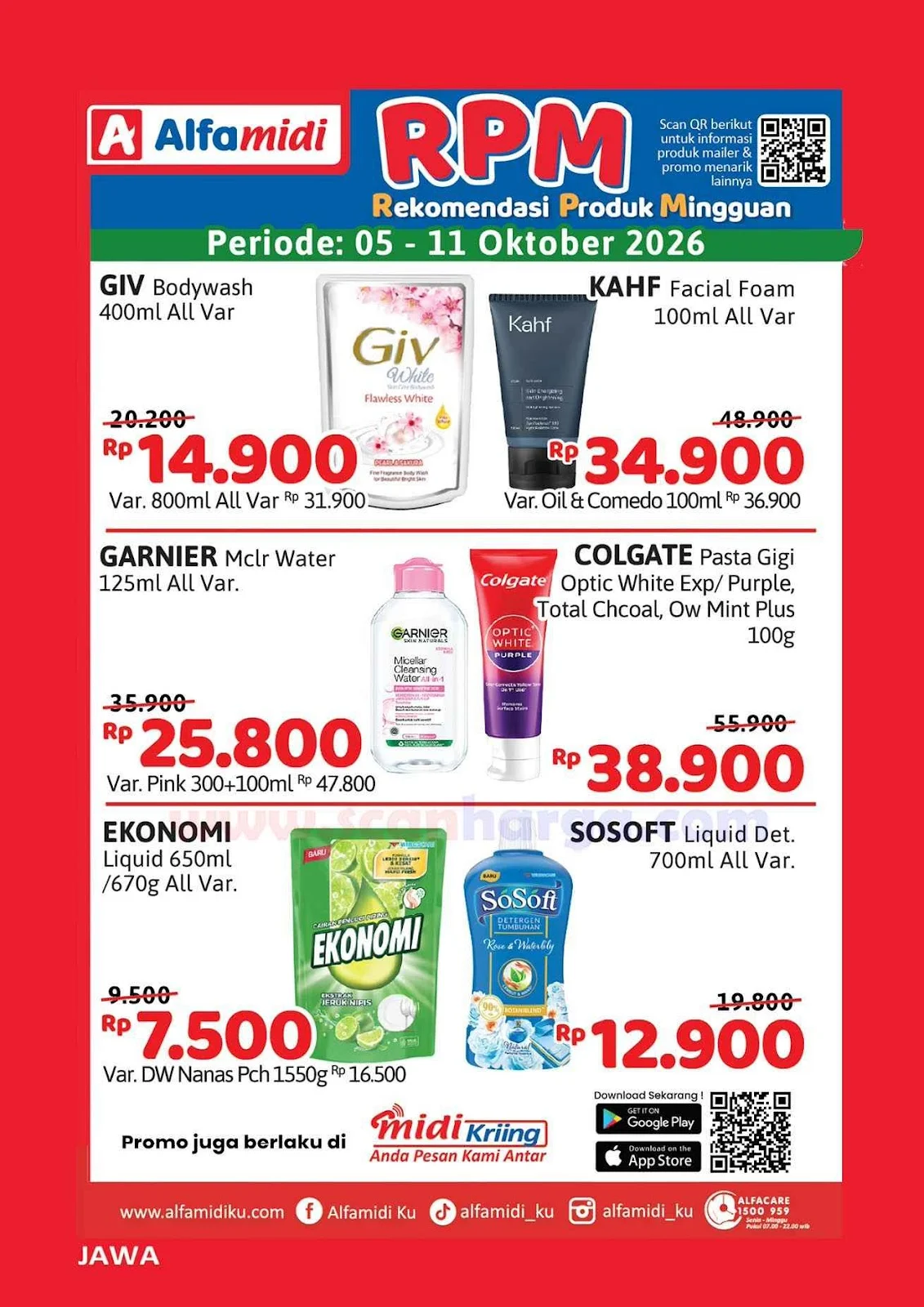 Promo Alfamidi RPM: Diskon Mingguan Produk Pilihan 5-11 Oktober 2026