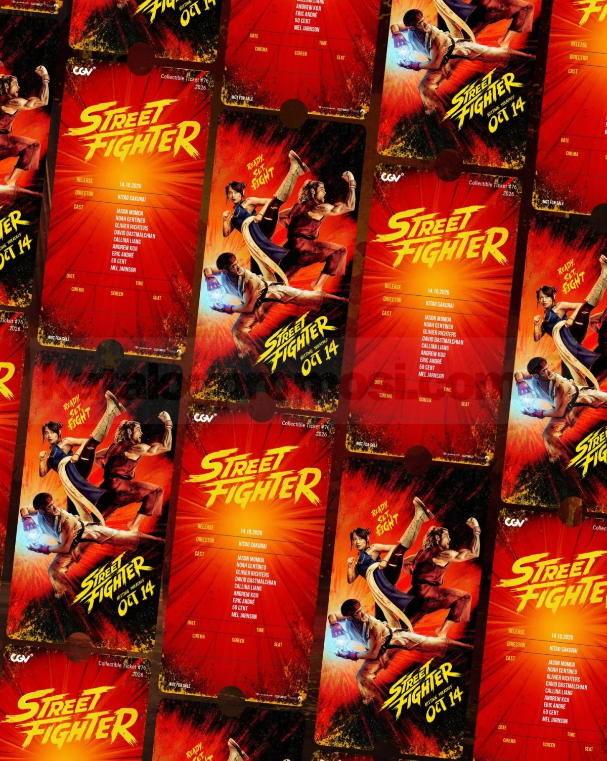 Promo CGV: Koleksi Tiket Eksklusif Street Fighter Mulai 14 Okt 2026