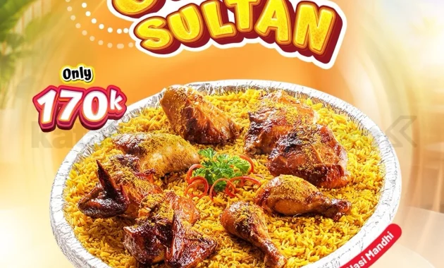 promo emados paket sultan 8 ayam 10 nasi rp170 ribu