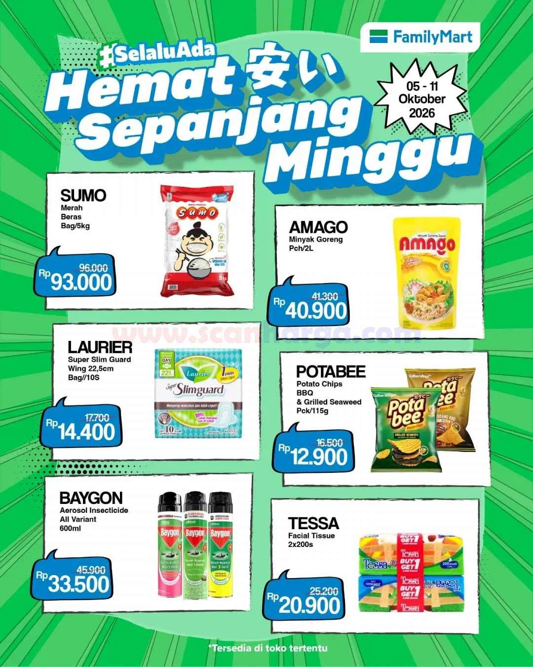 Promo FamilyMart Hemat Banget: 5-11 Oktober 2026