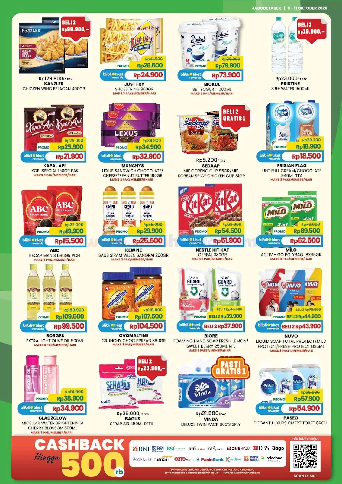 Promo Farmers Market: Diskon Weekend 9-11 Oktober 2026