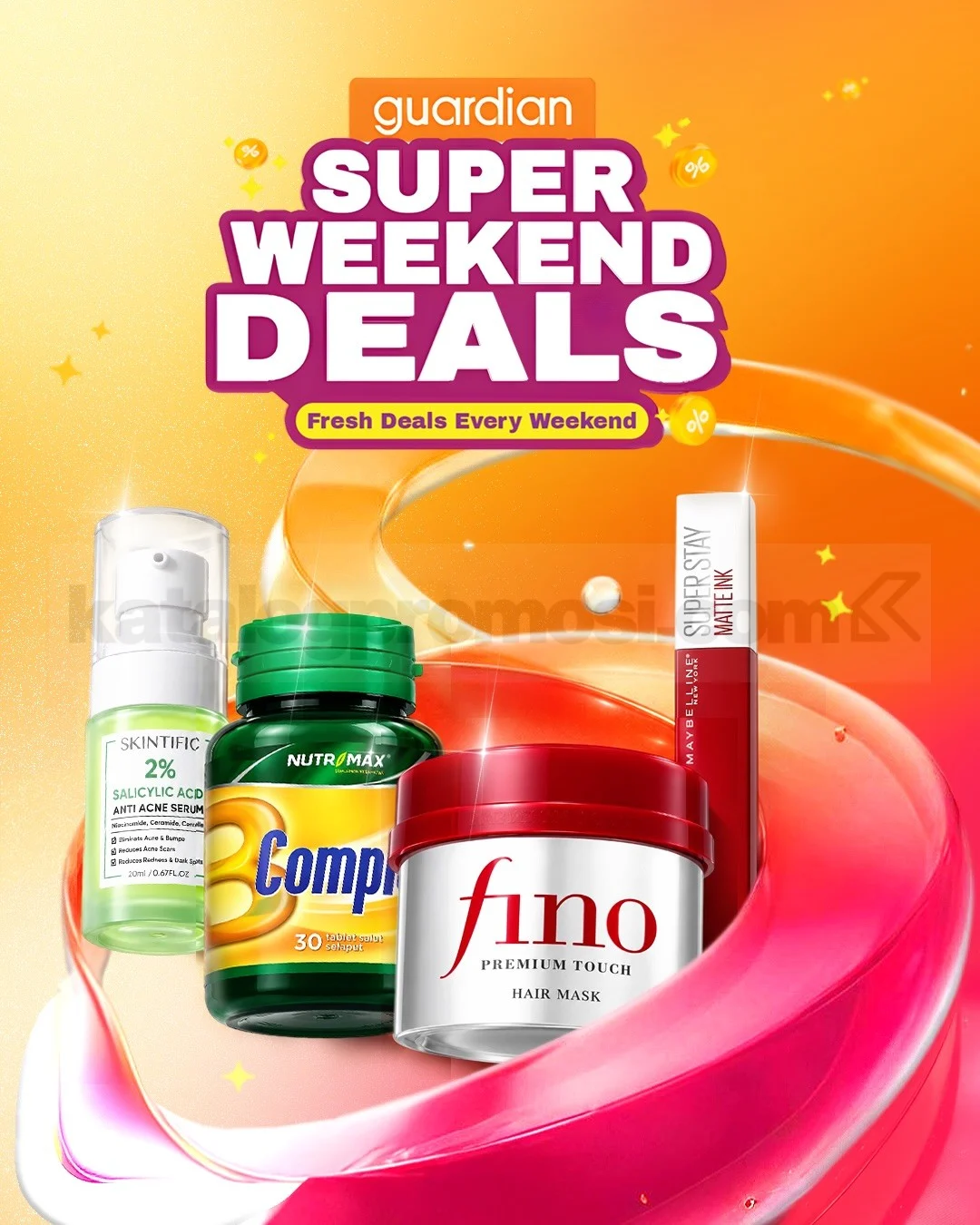 Promo Guardian Super Weekend: Diskon Hingga 50% 22-25 Okt