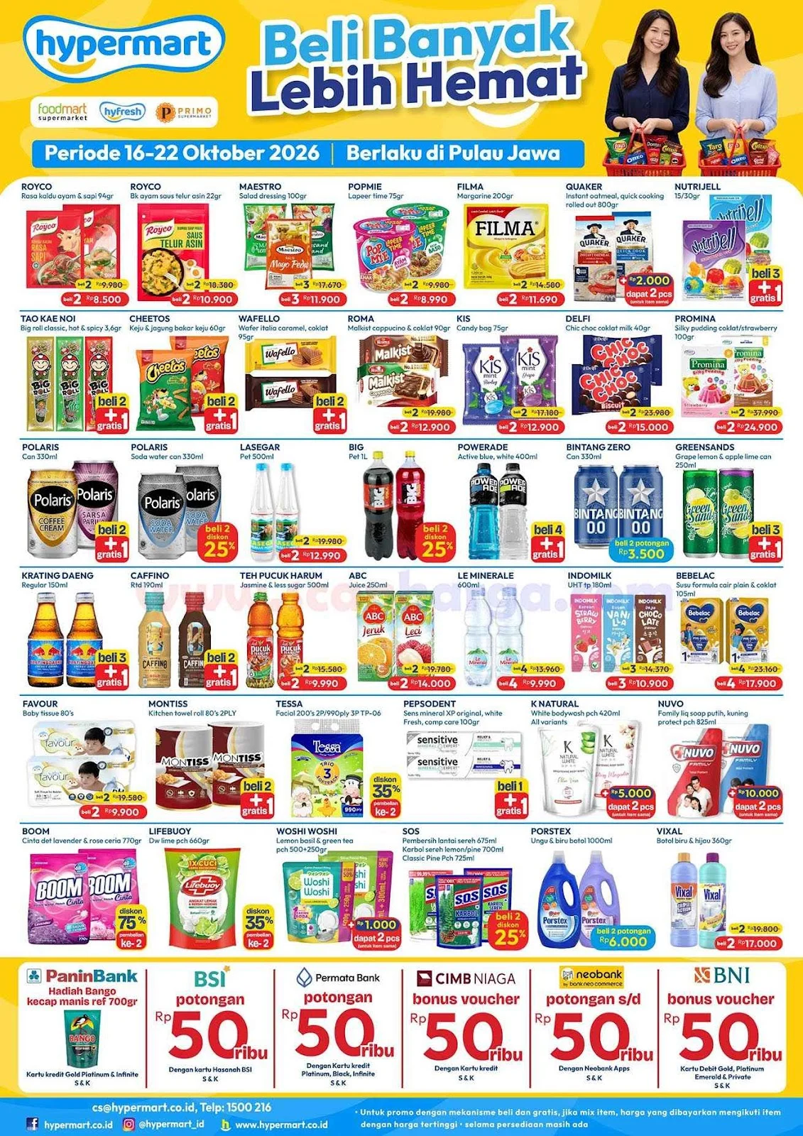 Promo Hypermart JSM: Diskon Heboh 16-22 Oktober 2026!