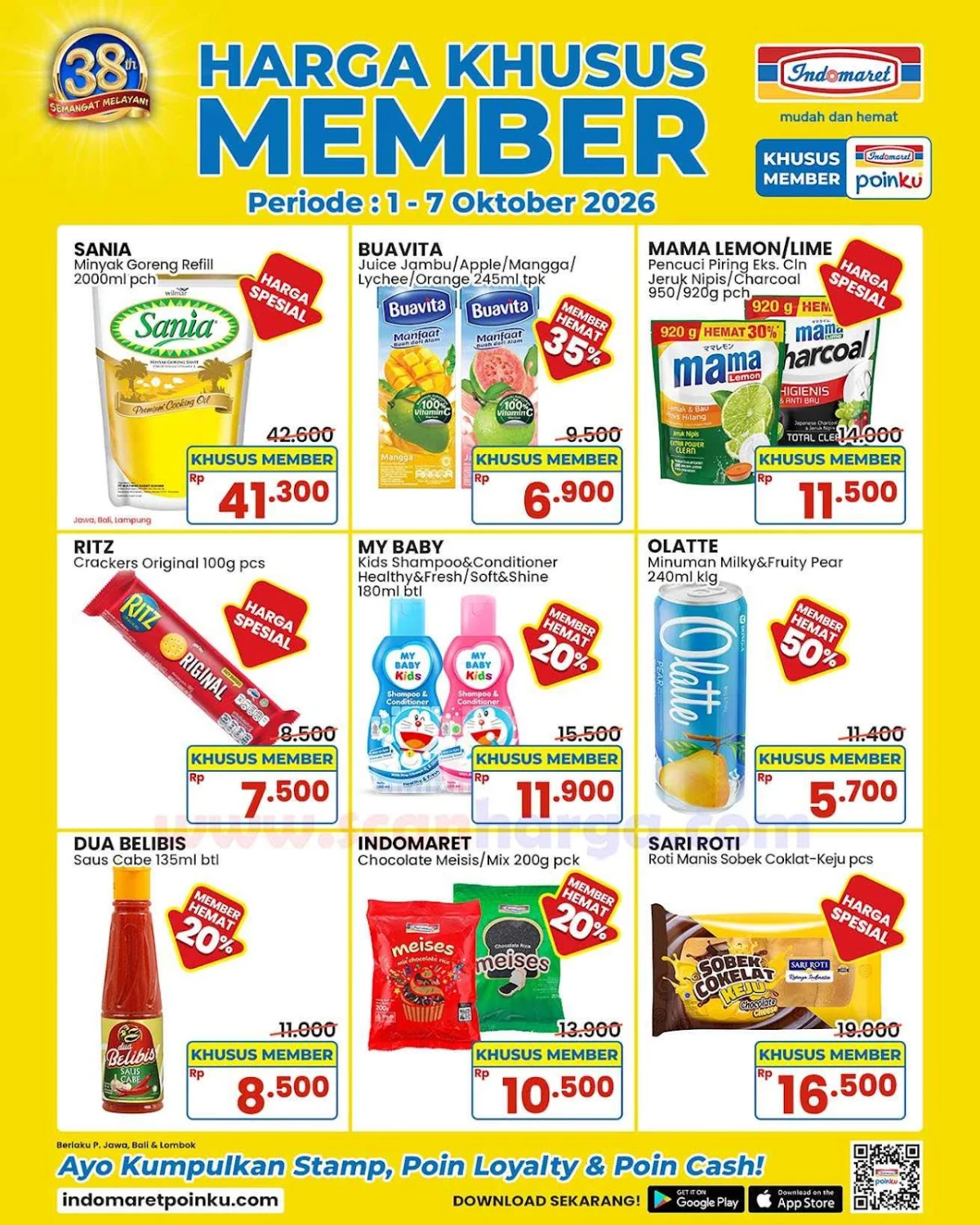 Promo Indomaret: Harga Spesial Member 1-7 Okt 2026
