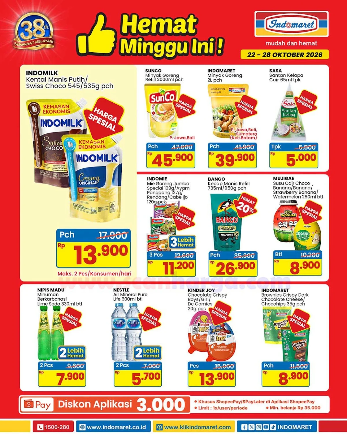 Promo Indomaret: Hemat Banget 22-28 Oktober 2026