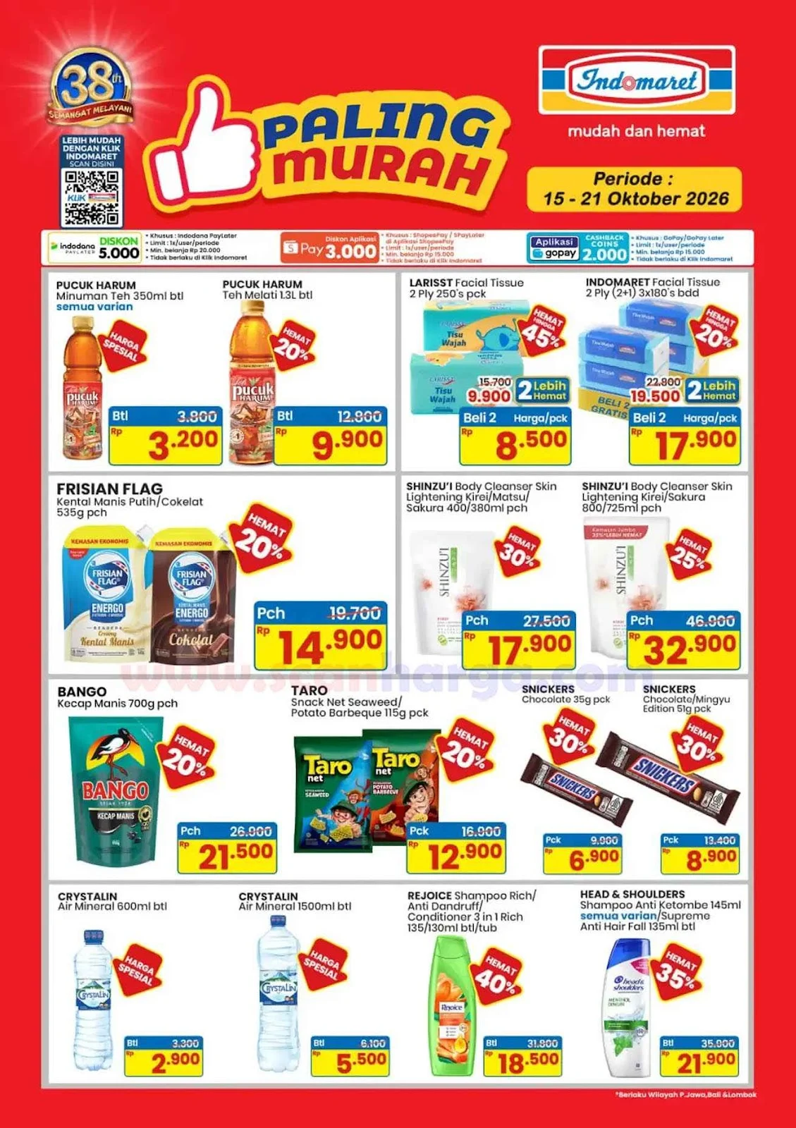 Promo Indomaret Terbaru: Belanja Hemat 15-21 Oktober 2026