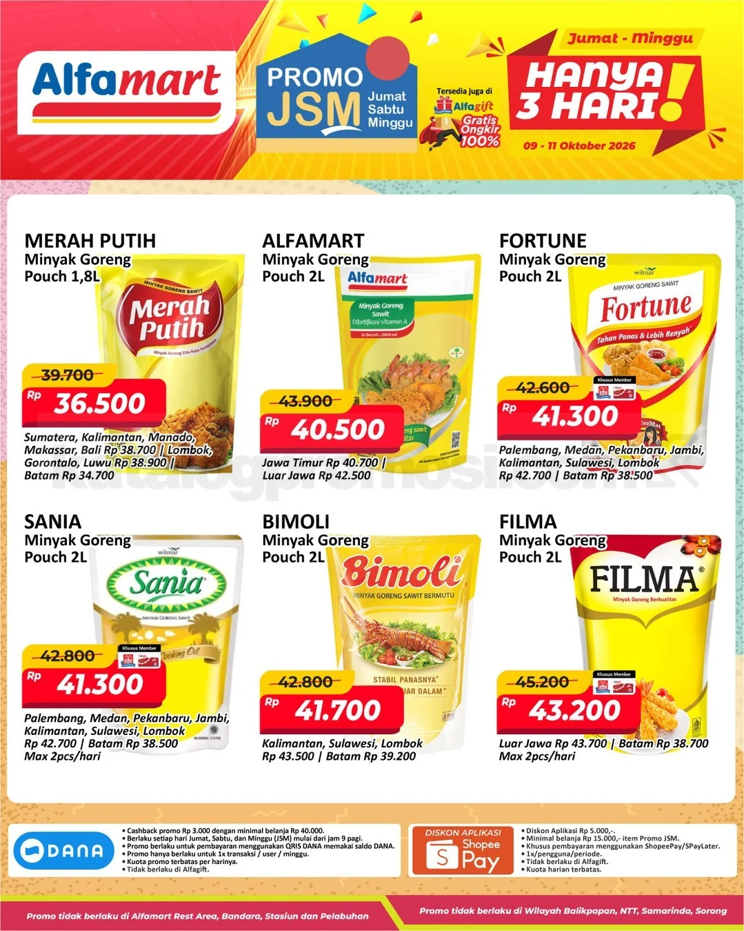 Promo JSM Alfamart 9-11 Oktober 2026: Hemat Besar!