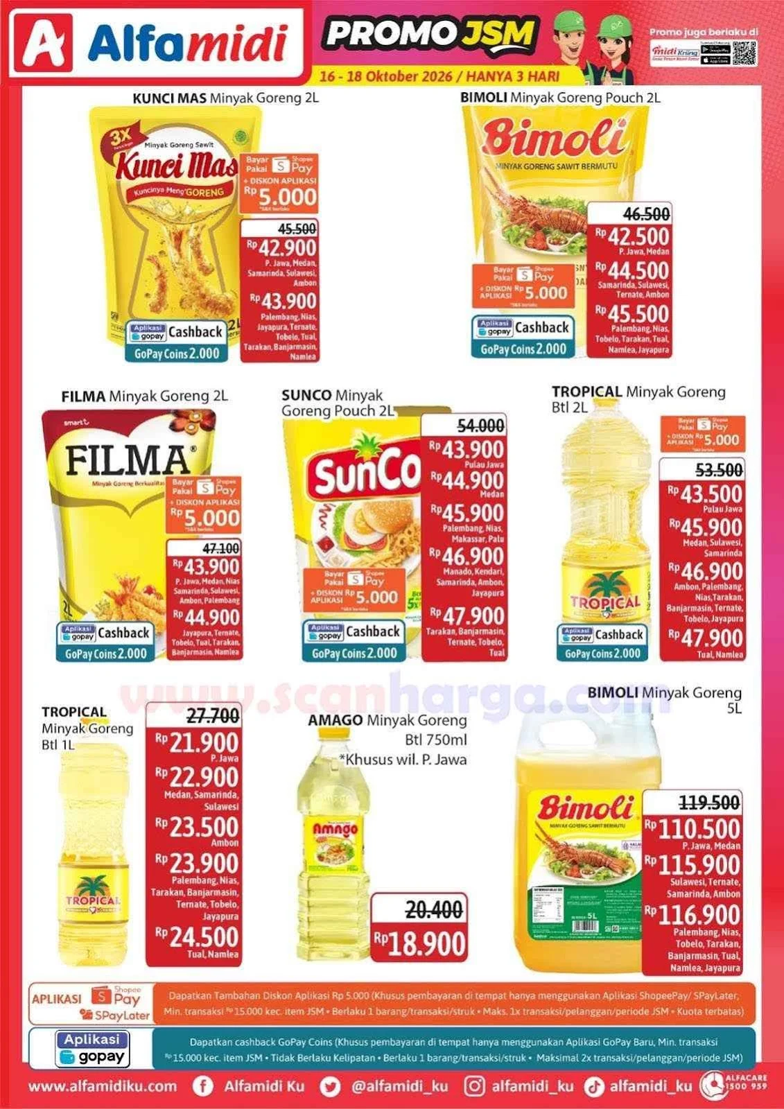Promo JSM Alfamidi 16-18 Oktober 2026: Belanja Hemat Akhir Pekan!