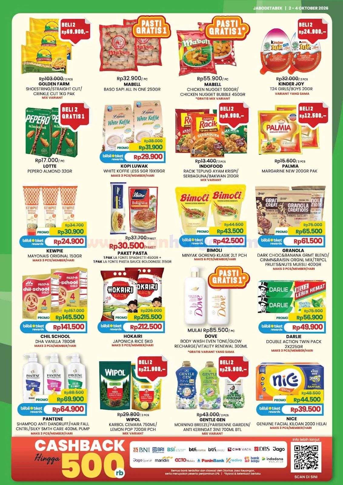 Promo JSM Farmers Market: Belanja Hemat Akhir Pekan 2-4 Okt 2026