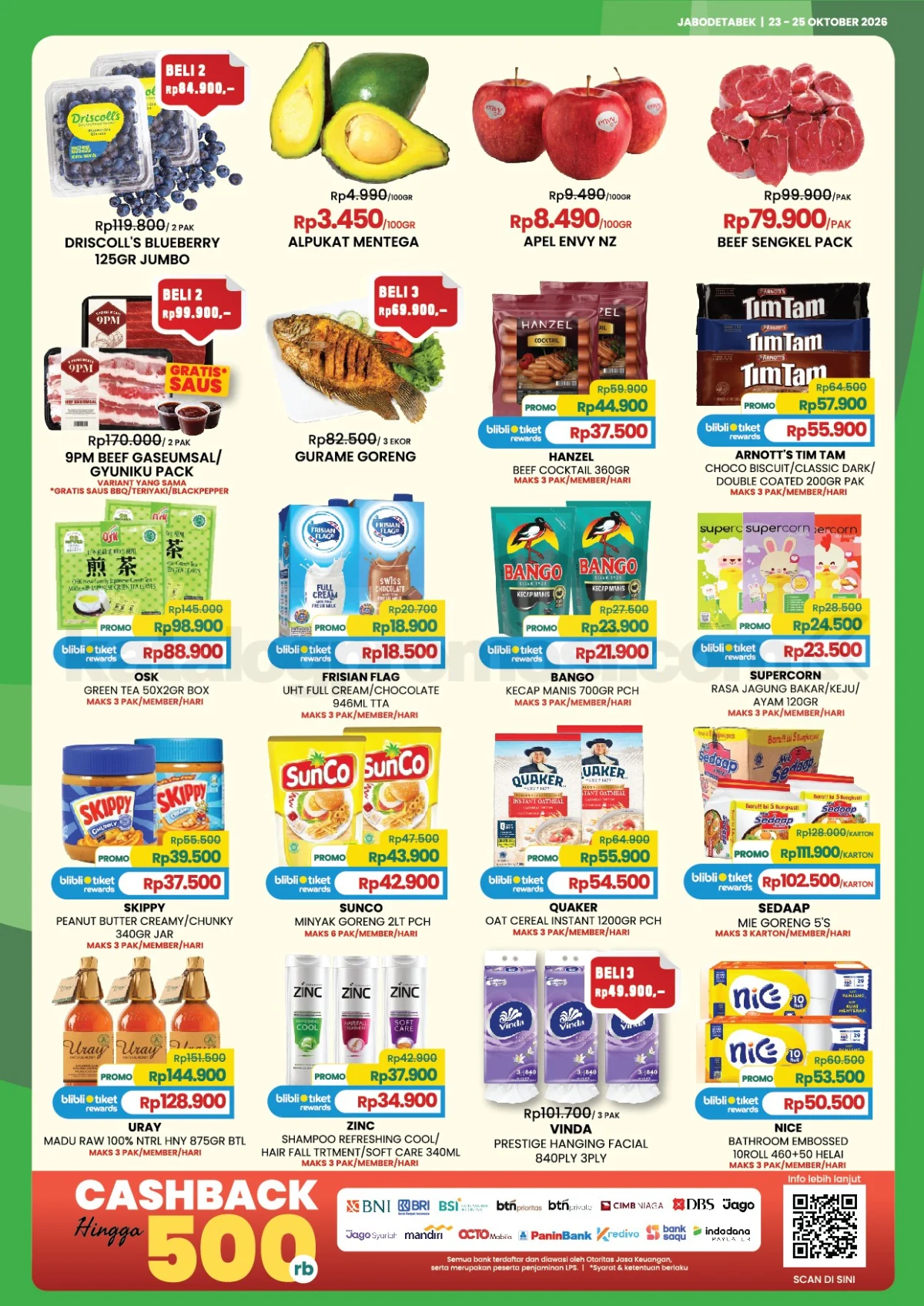 Promo JSM Farmers Market: Belanja Hemat Akhir Pekan 23-25 Oktober 2026
