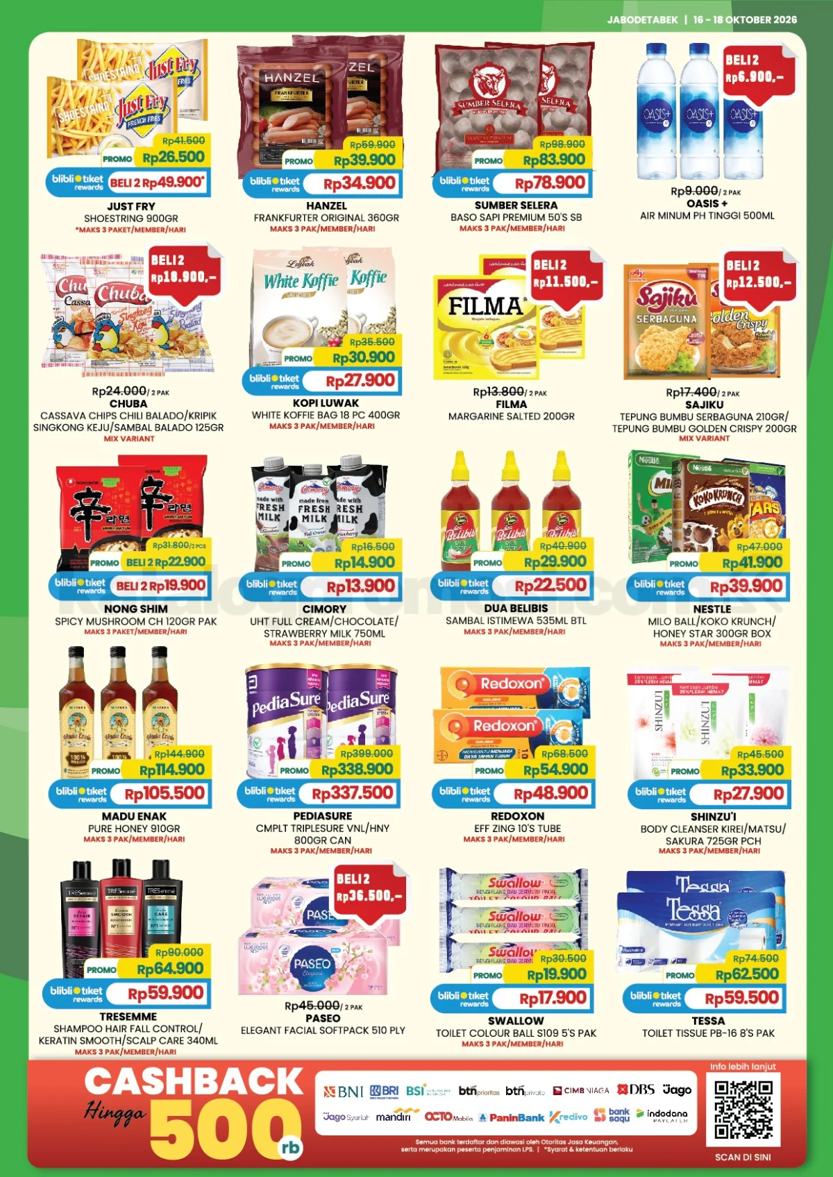 Promo JSM Farmers Market: Diskon Heboh 16-18 Oktober 2026!