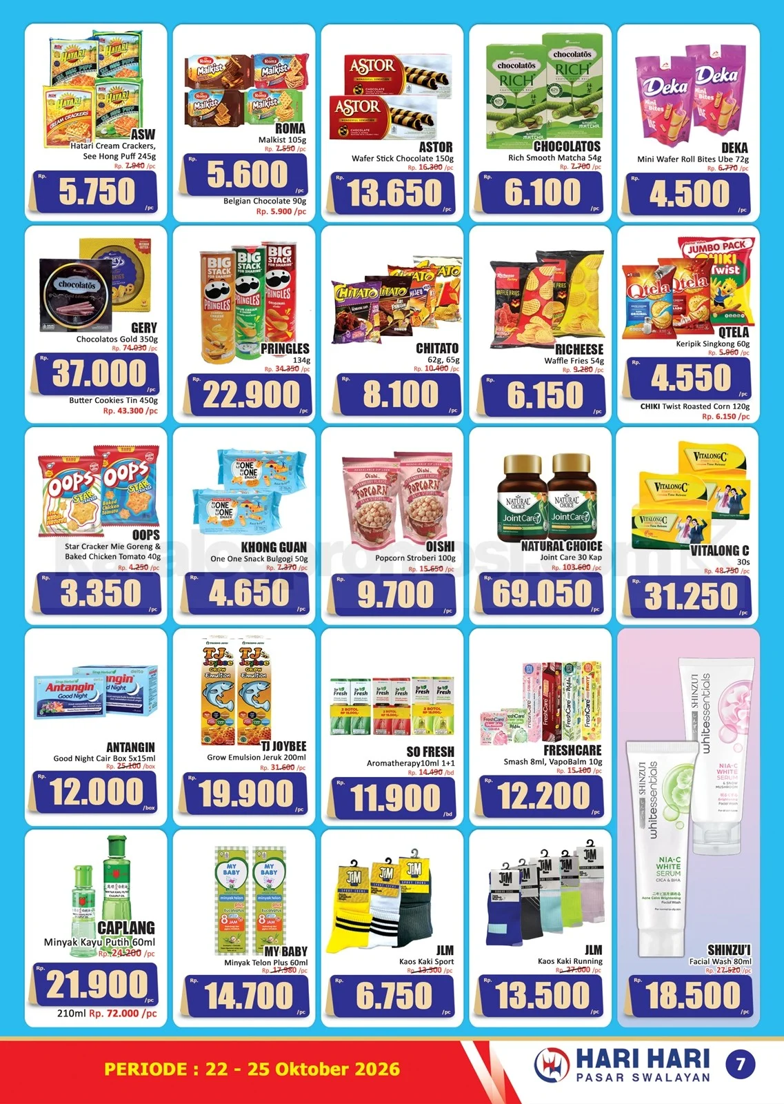 Promo JSM Hari Hari Swalayan: Hemat 22-25 Oktober 2026