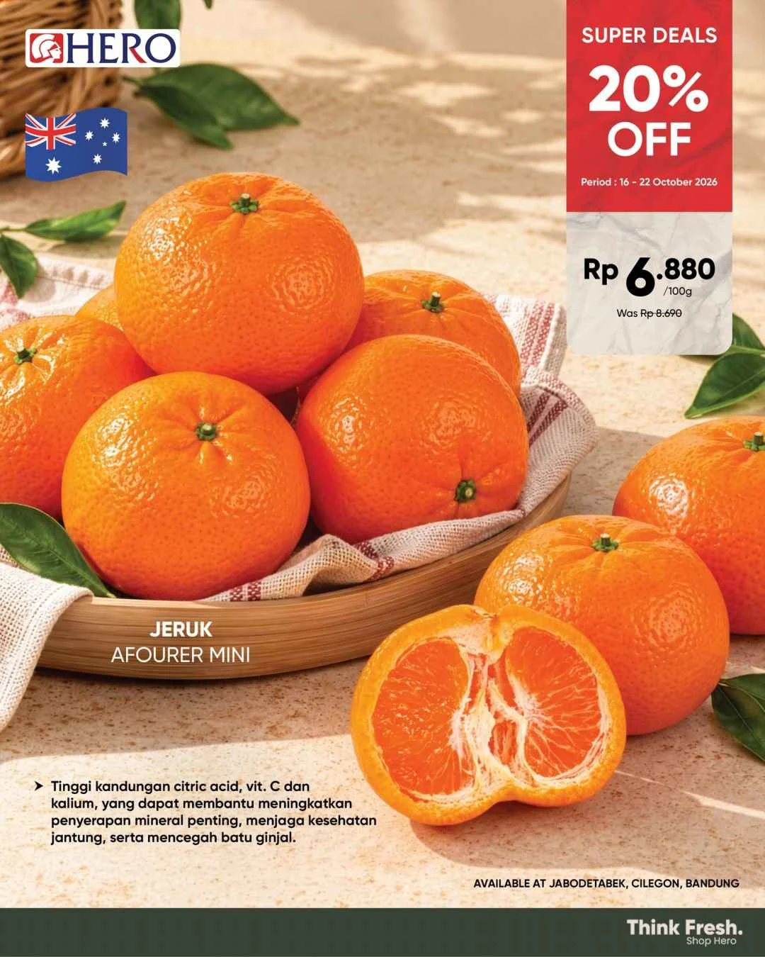 Promo JSM HERO Supermarket: Diskon Akhir Pekan 16-22 Oktober 2026