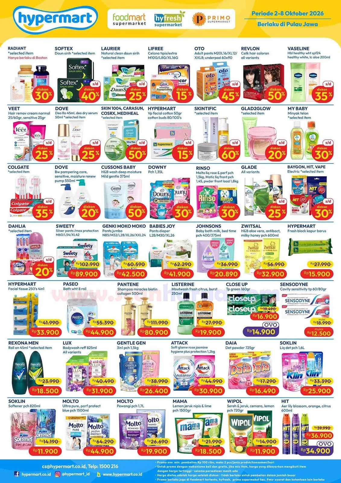Promo JSM Hypermart 2-8 Okt 2026: Banjir Diskon Kebutuhan Harian