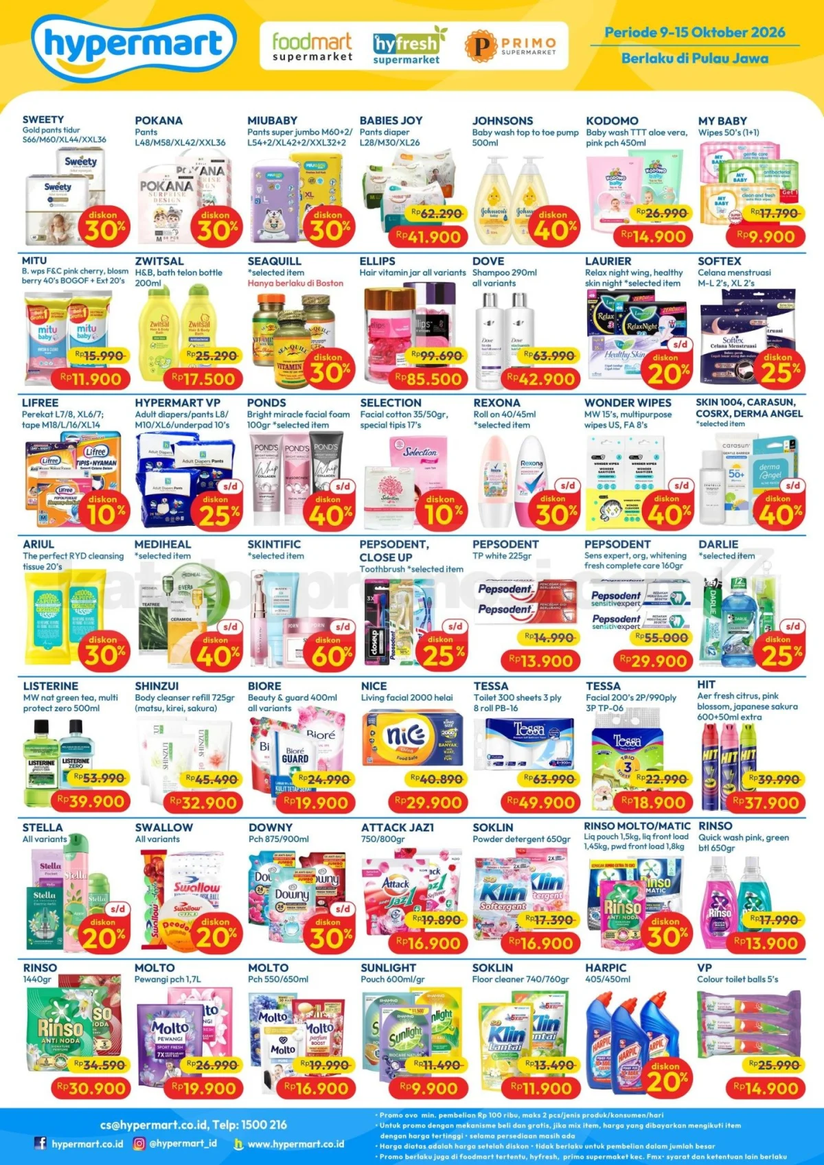 Promo JSM Hypermart: Banjir Diskon 9-15 Oktober 2026