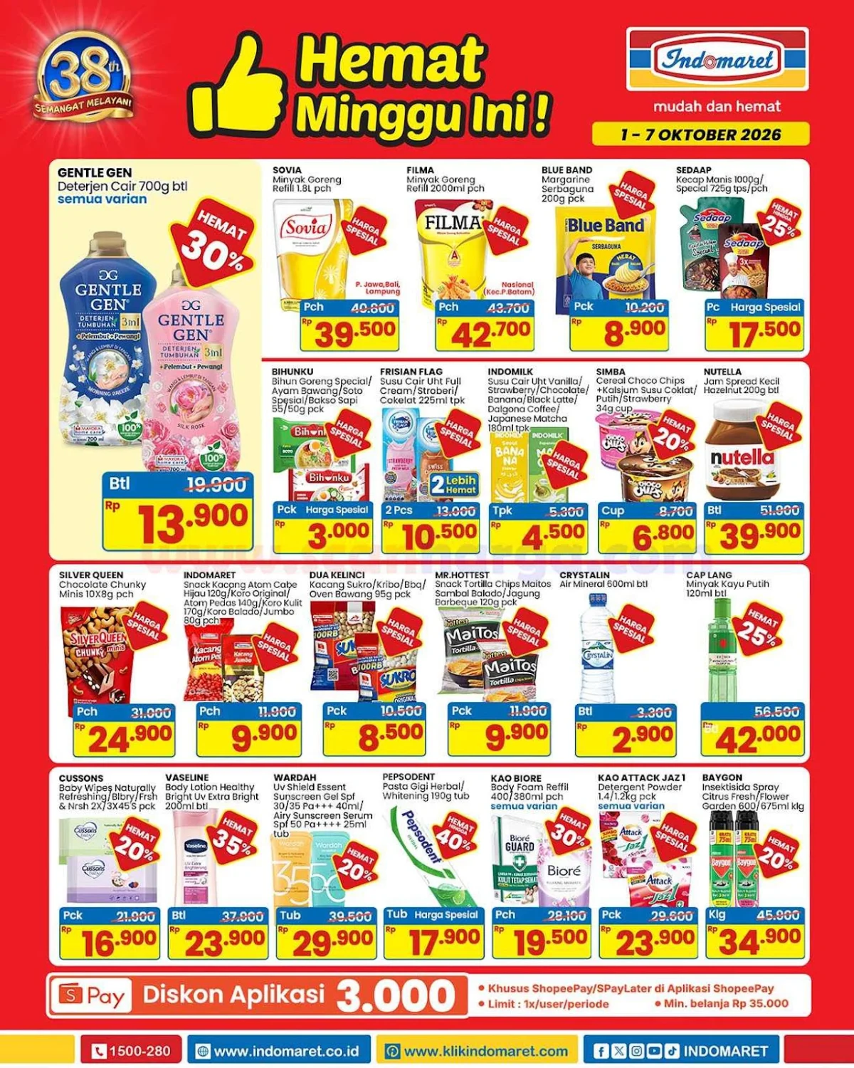 Promo JSM Indomaret 1-7 Okt 2026: Banjir Diskon Kebutuhan Harian