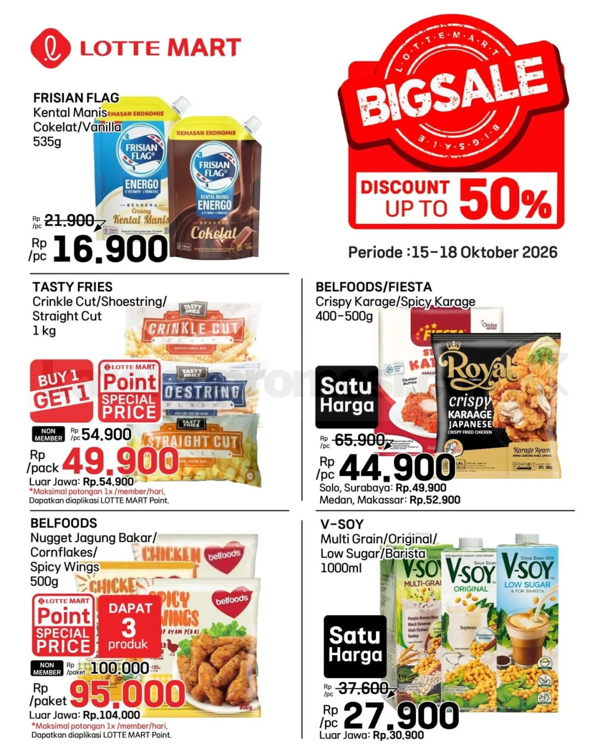Promo JSM Lottemart: Diskon Heboh 15-18 Oktober 2026