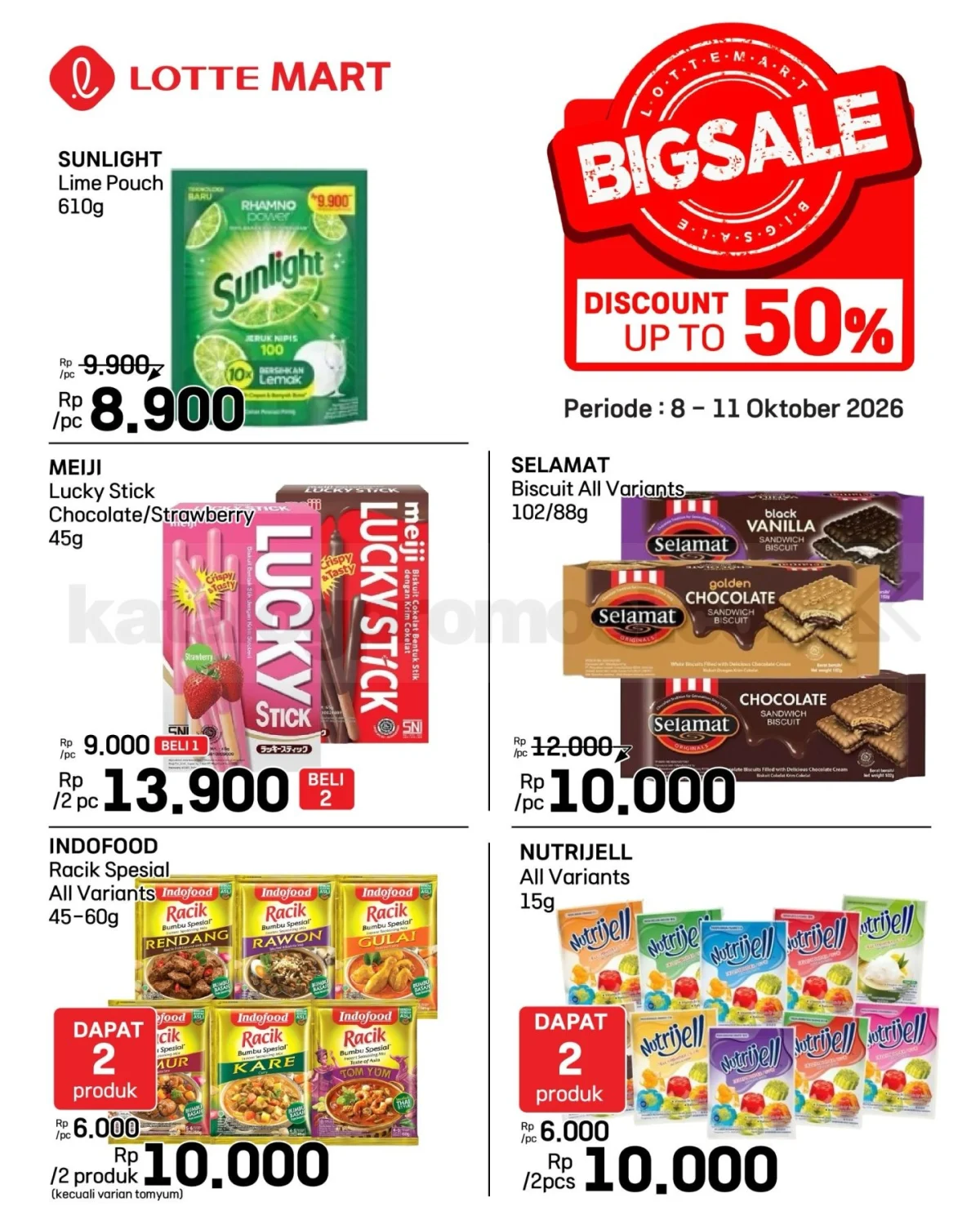 Promo JSM LotteMart: Diskon Heboh 8-11 Oktober 2026!